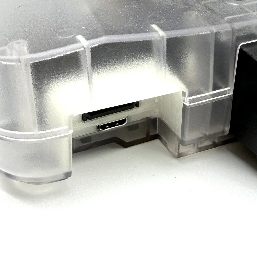 Nintendo 64 N64 Custom Clear Console HDMI 64 X7 Expansion Pak Gray